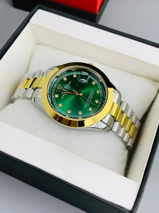 RLX Men - Two Tone Green Dial CL