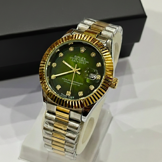 RLX Men - Two Tone Green Dial GRR