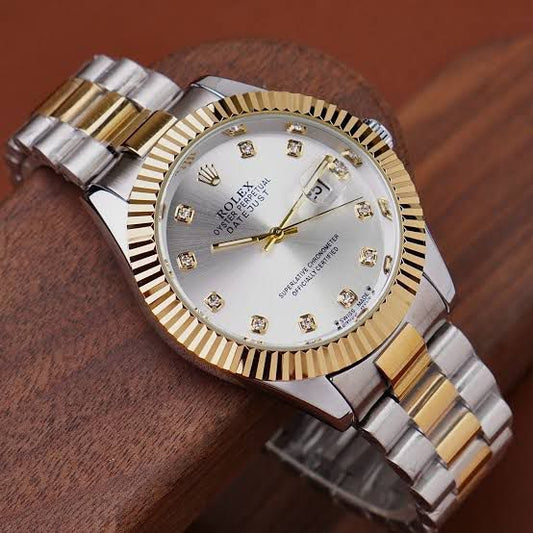 RLX Men - Two Tone White Dial GRR