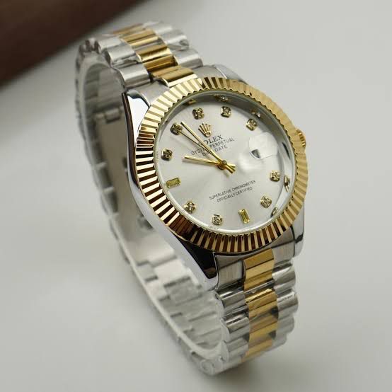 RLX Men - Two Tone White Dial GRR